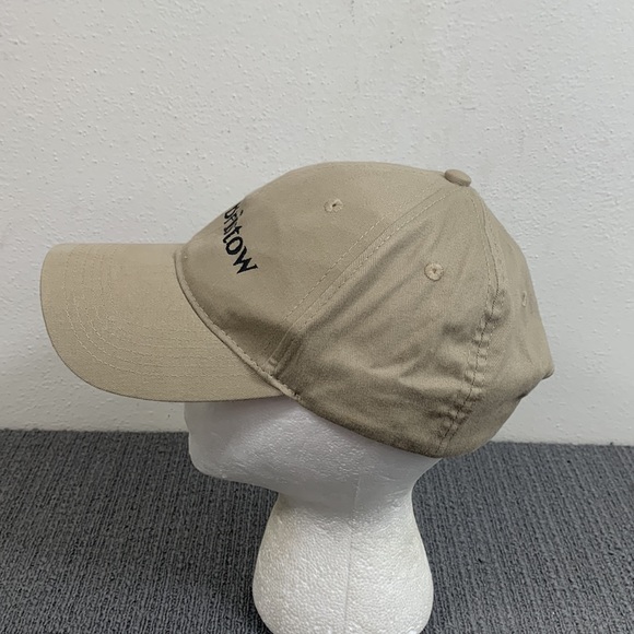 Bristow Baseball Hat Mens Adjustable Beige Strapback Cap Harriton - Picture 6 of 14